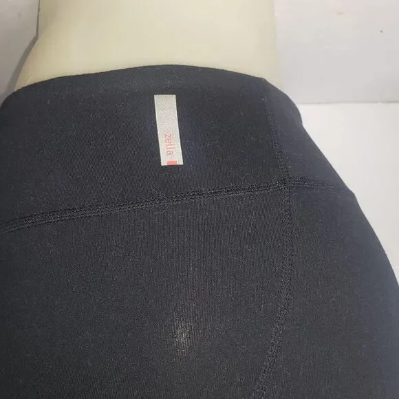 ZELLA Black Capri Cropped Length Leggings Womens Size Small - Picture 5 of 8